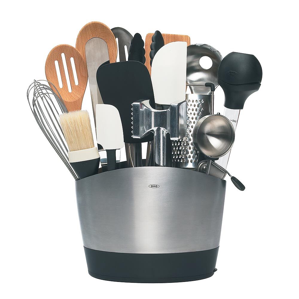 Stainless Steel Utensil Holder D0