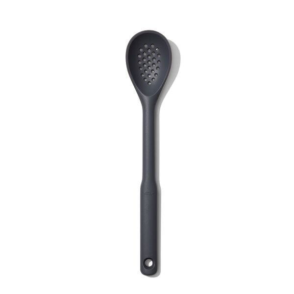 OXO Good Grips Silicone Slotted Spoon - Peppercorn M9
