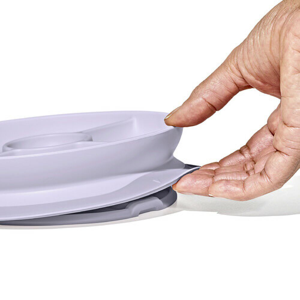 Stick & Stay Suction Divided Plate Q1