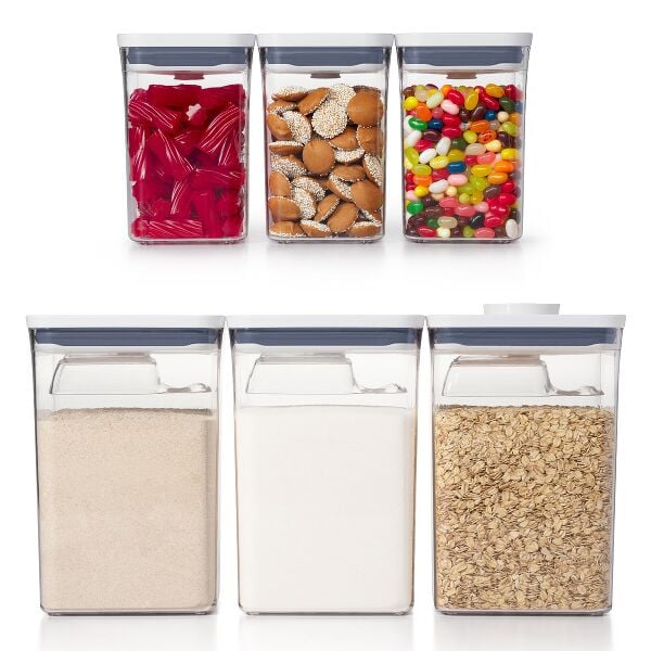 6-Piece POP Container Set & 3-Piece POP Container Value Set Bundle J2