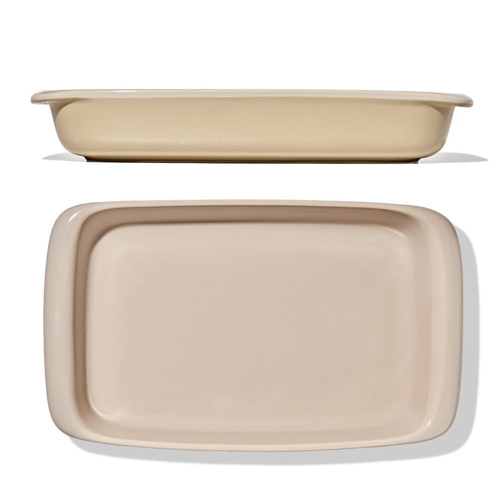 3 Qt Rectangular Stoneware Baking Dish A3
