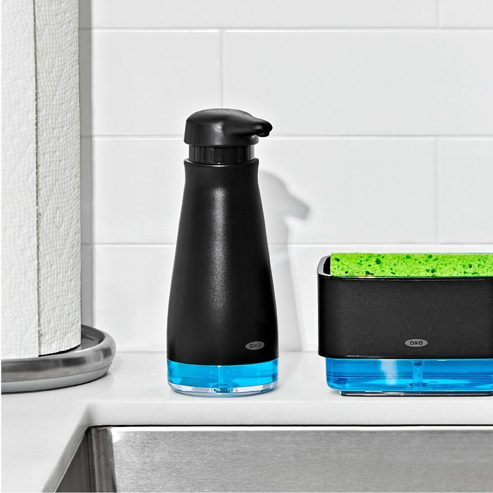 Stainless Steel Soap Dispenser - Black G0