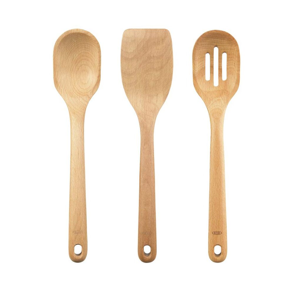 3 Piece Wooden Utensil Set U2