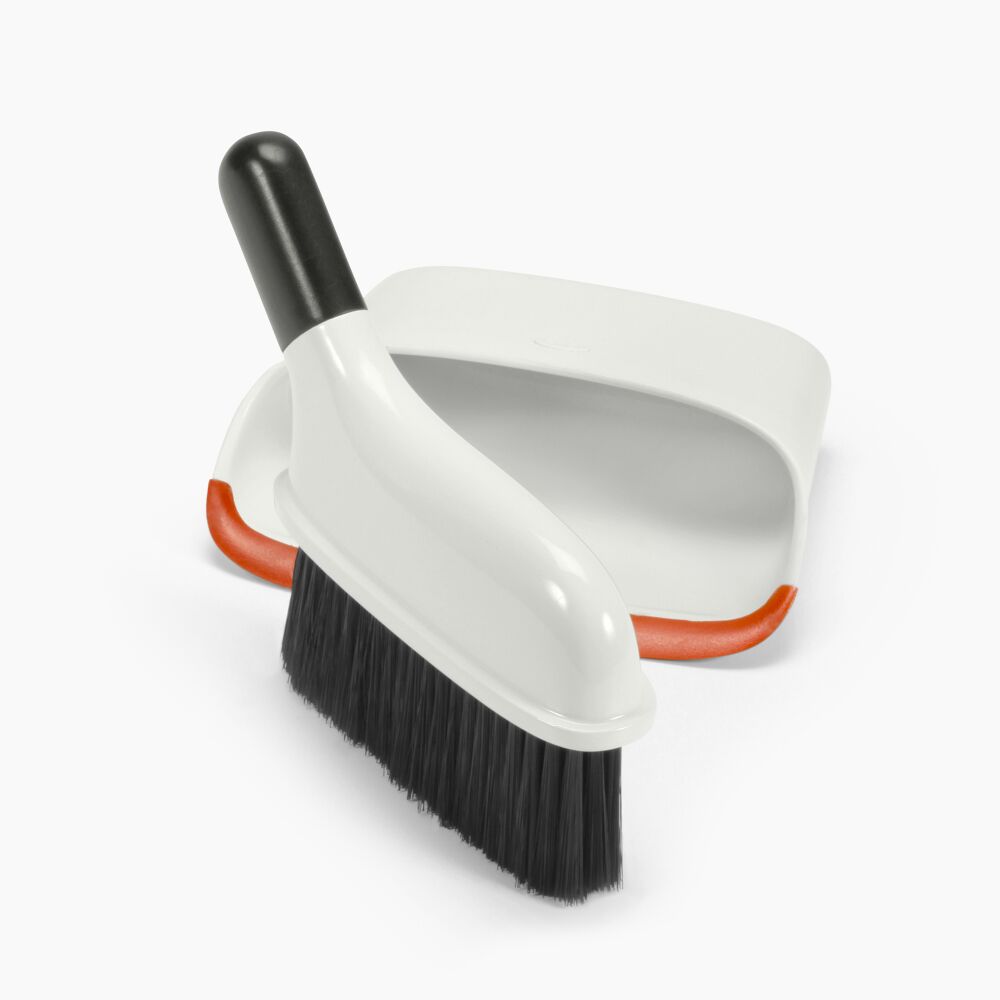 Compact Dustpan & Brush Set X2