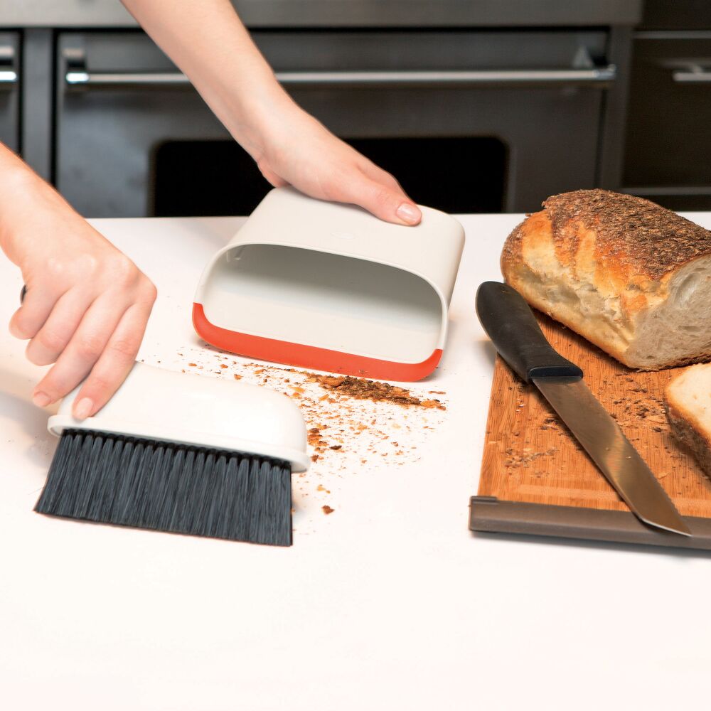 Compact Dustpan & Brush Set X2