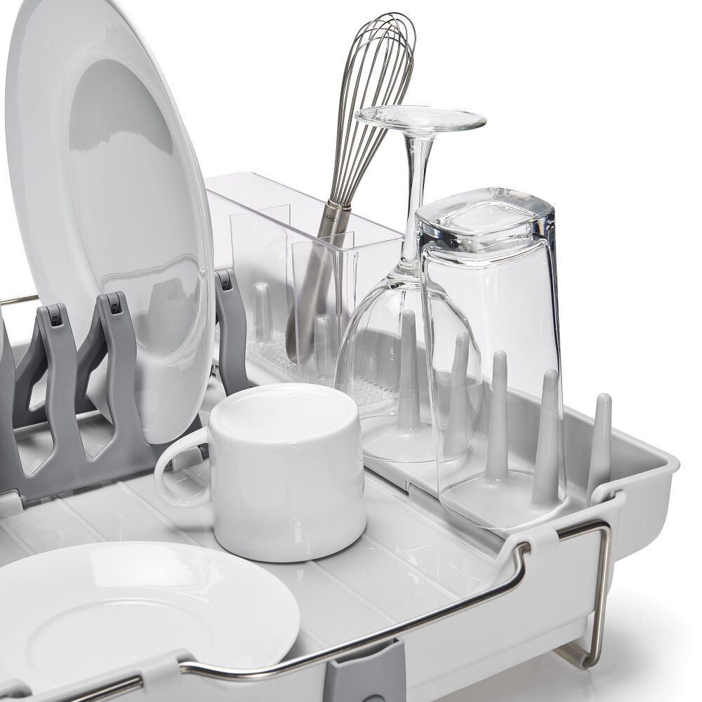 OXO Good Grips Foldaway Dish Rack X6