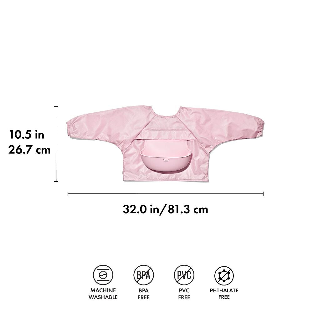 Sleeved Roll-Up Bib - Blossom K8