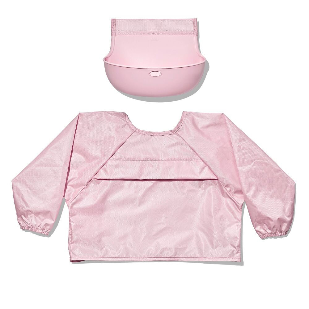 Sleeved Roll-Up Bib - Blossom K8