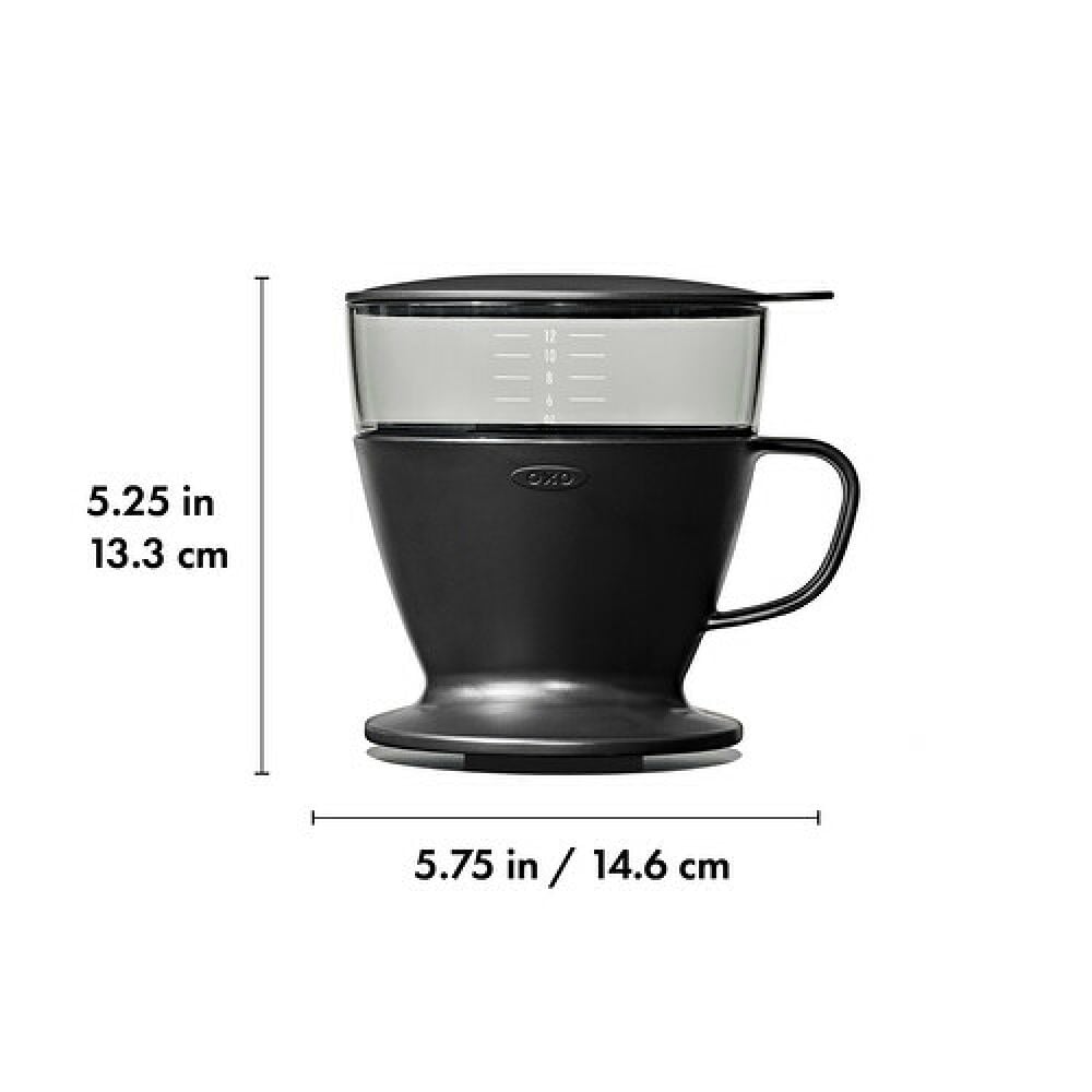 Pour Over Coffee Maker with Water Tank - Matte Black Z1