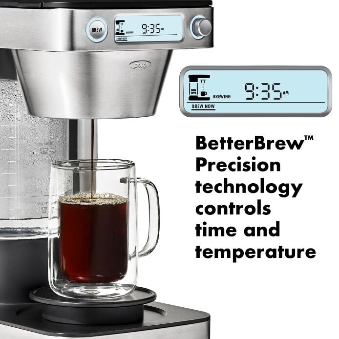 12-Cup Coffee Maker with Podless Single-Serve Function K8