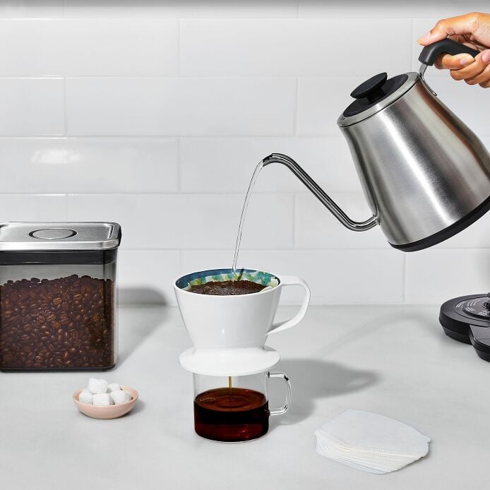 Adjustable Temperature Pour-Over Kettle O8