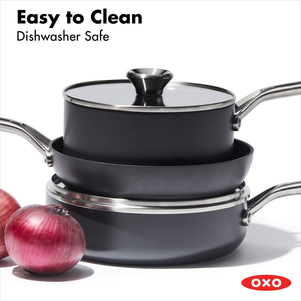 OXO Ceramic Professional Non-Stick 5-Piece Cookware Set I3