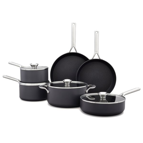 Ceramic Professional Non-Stick 10-Piece Cookware Set G0