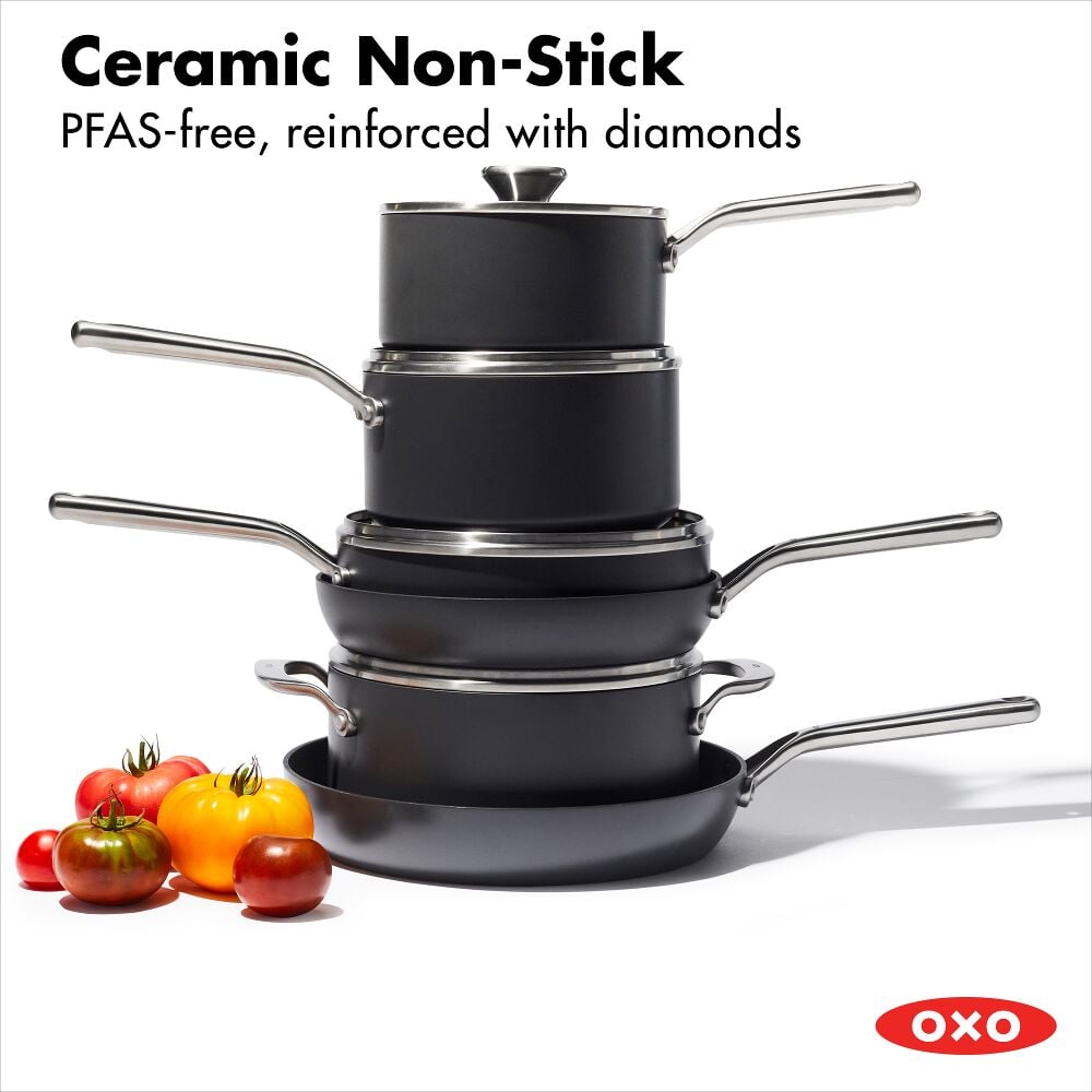 Ceramic Professional Non-Stick 10-Piece Cookware Set G0