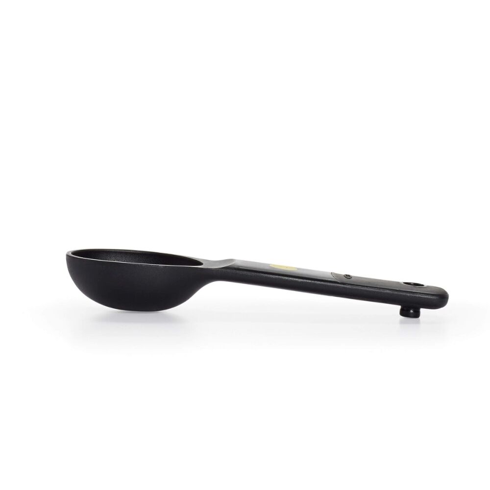 7 Piece Plastic Measuring Spoons - Black Z1