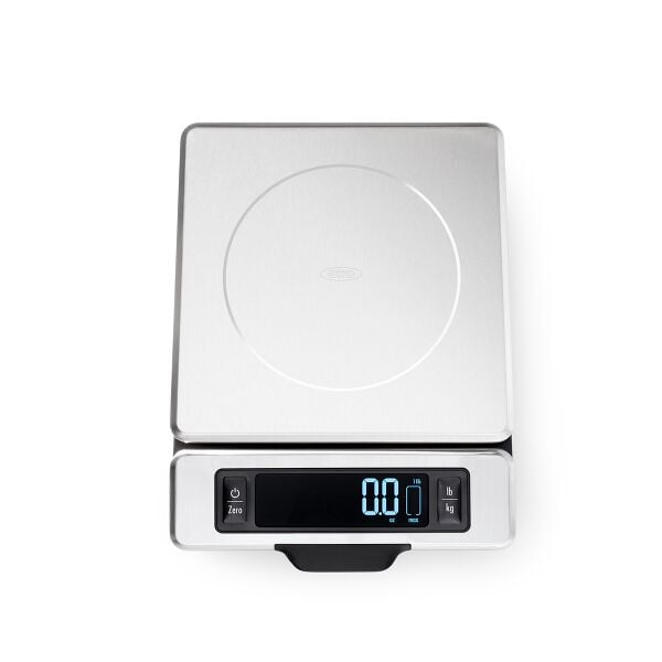 11 lb Stainless Steel Food Scale with Pull out Display A1