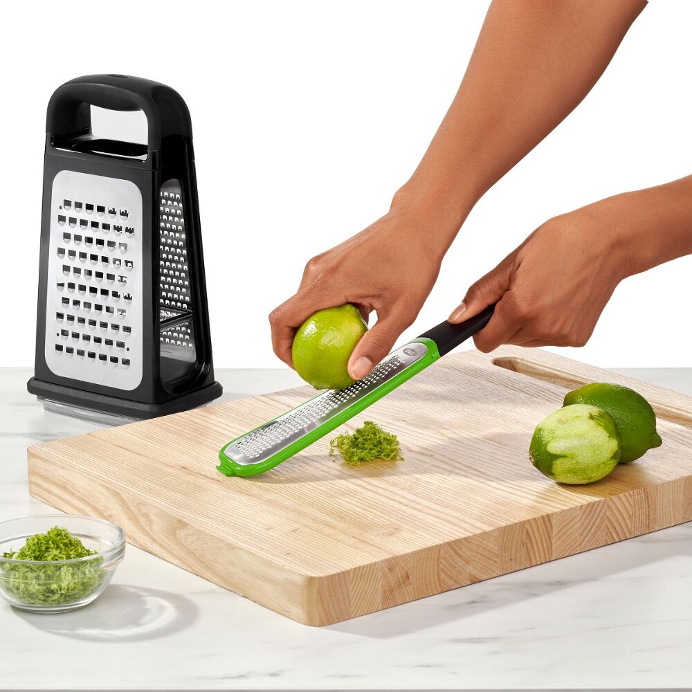 Etched Box Grater With Removable Zester Z6