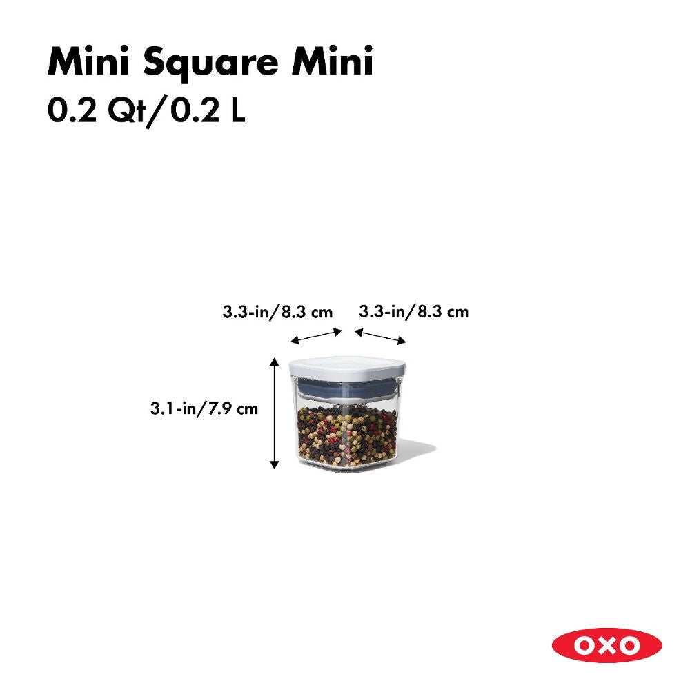 POP Container - Mini Square Mini (0.2 Qt.) G7