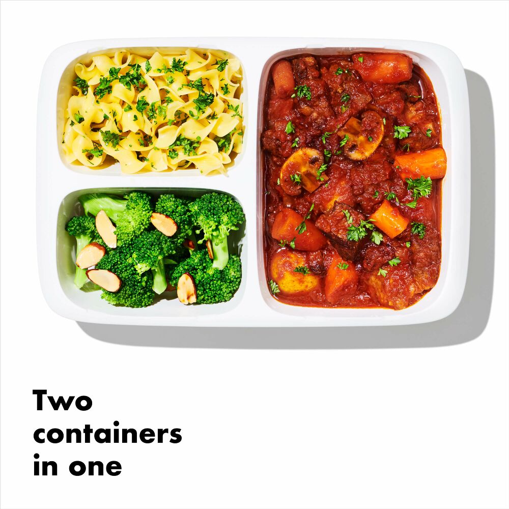Prep & Go 4.1-Cup Divided Container Z0