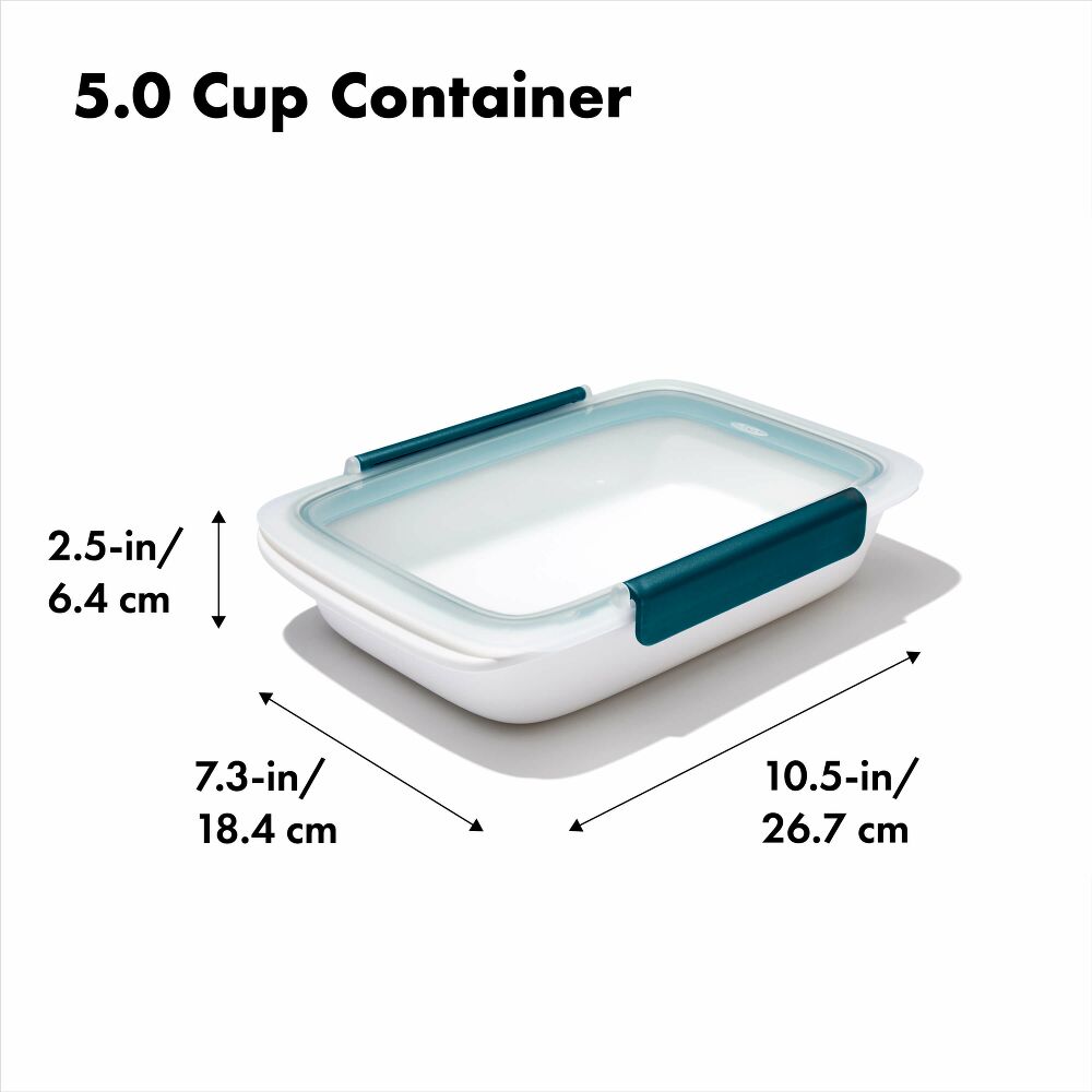 Prep & Go 5-Cup Container X8