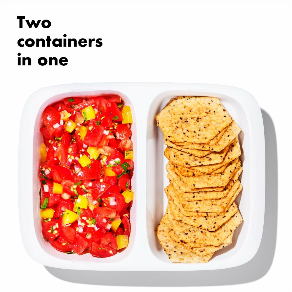 Prep & Go 2-Cup Divided Container K5