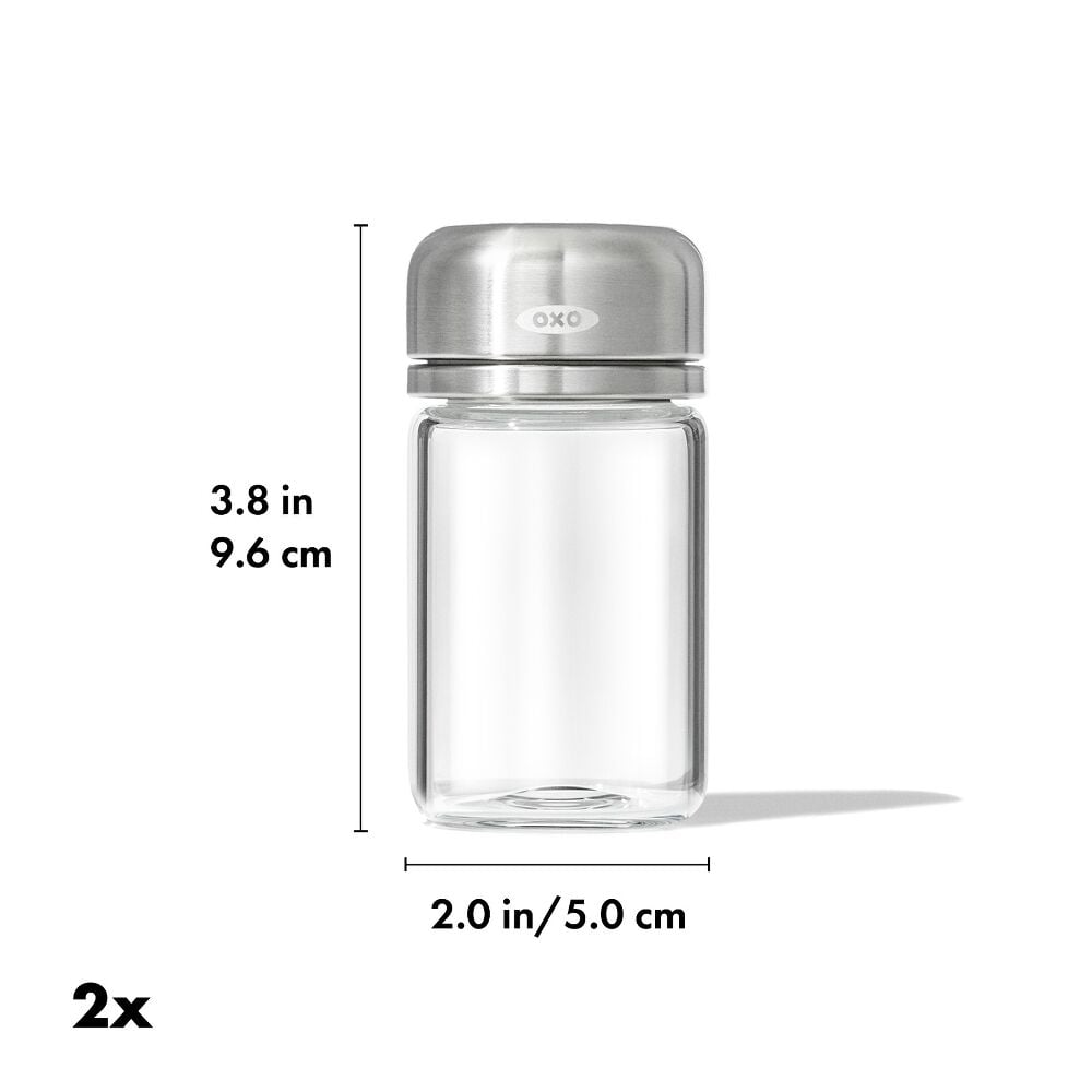 Glass Adjustable Shaker Set B4