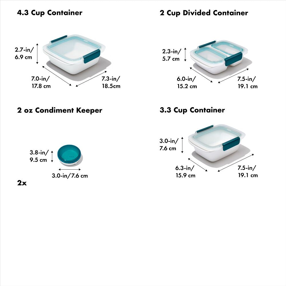 Prep & Go 10-Piece Container Set K8