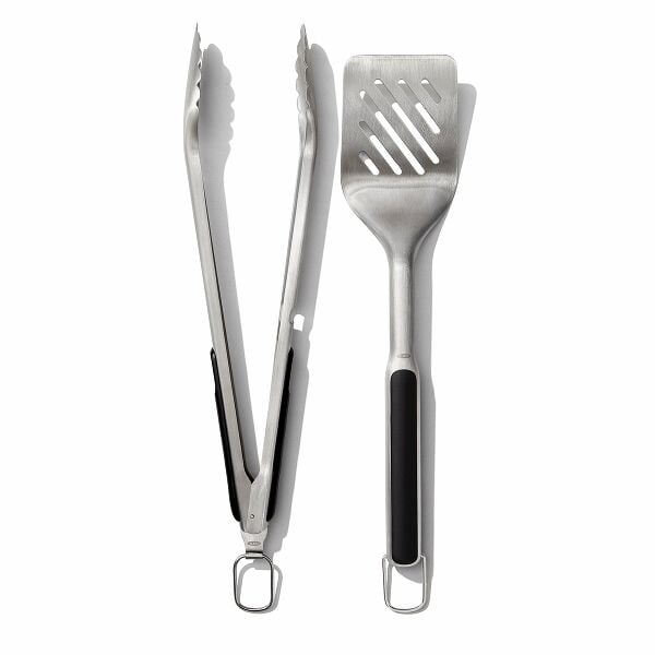 OXO Good Grips Grilling Turner and Tongs Set A0