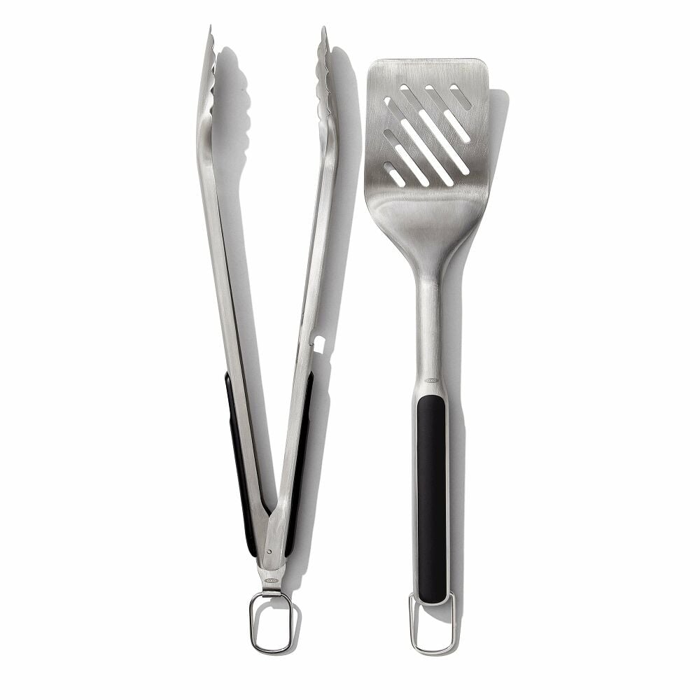 OXO Good Grips Grilling Turner and Tongs Set A0