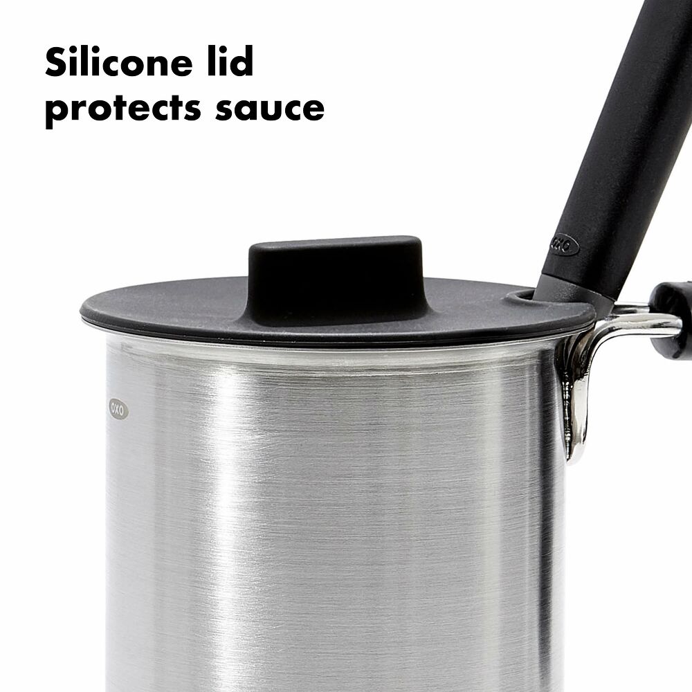 Grilling Basting Pot and Brush Set N9