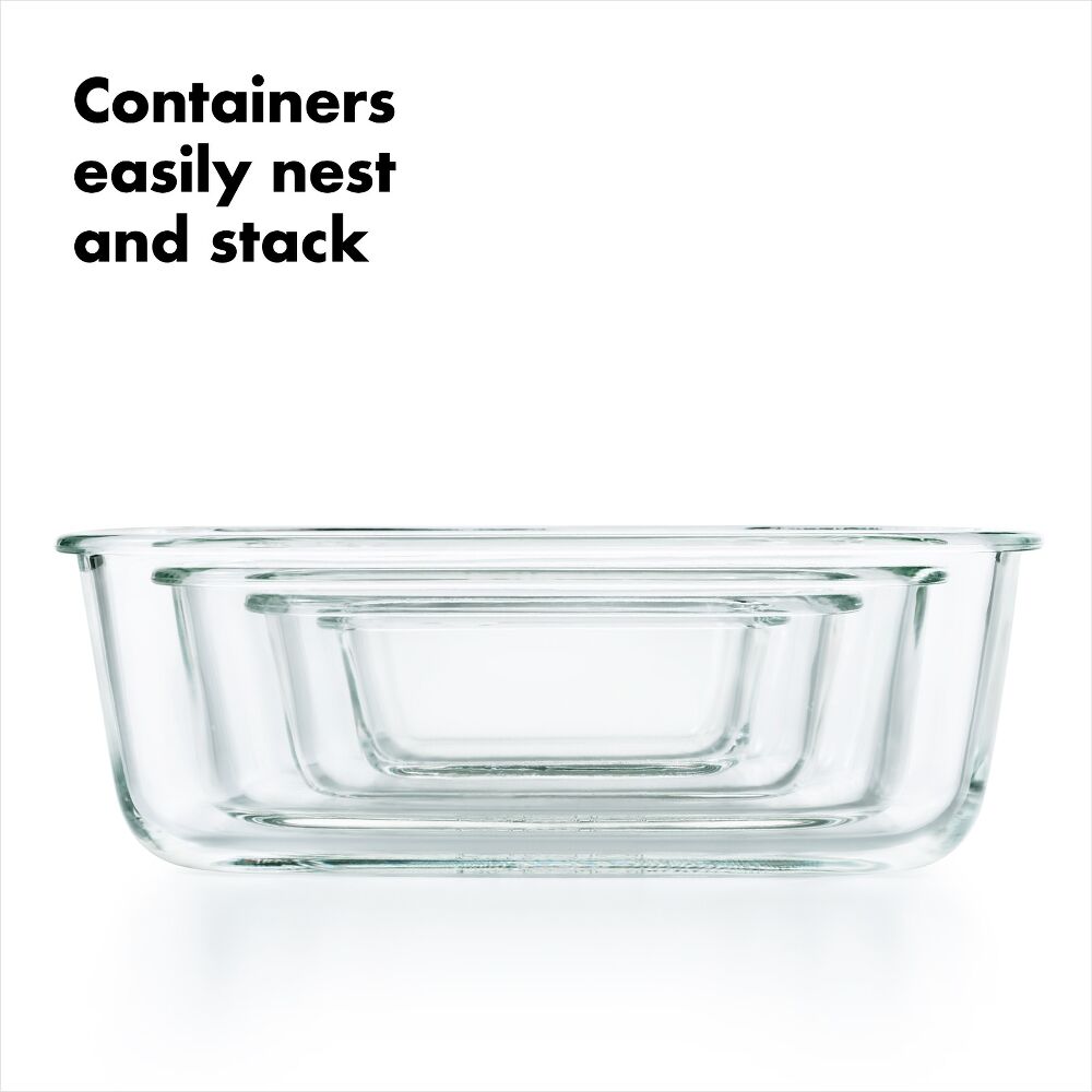 16 Piece Glass Smart Seal Everyday Container Set U9