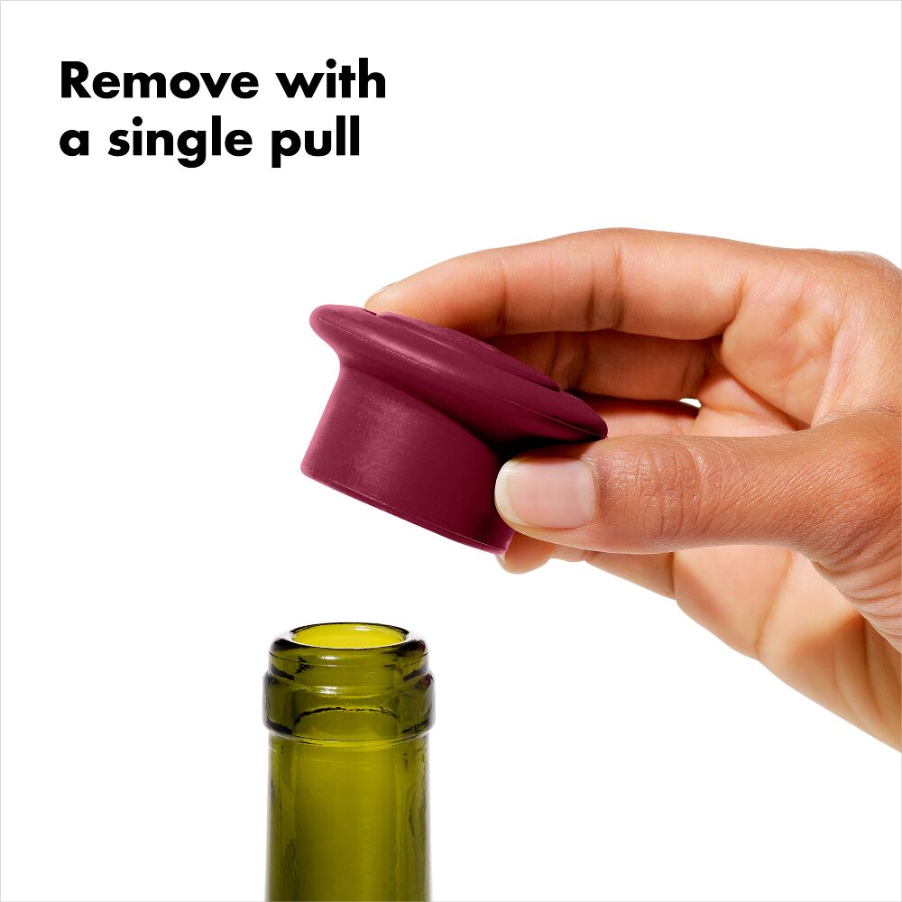 OXO Good Grips Silicone Wine Stoppers C4