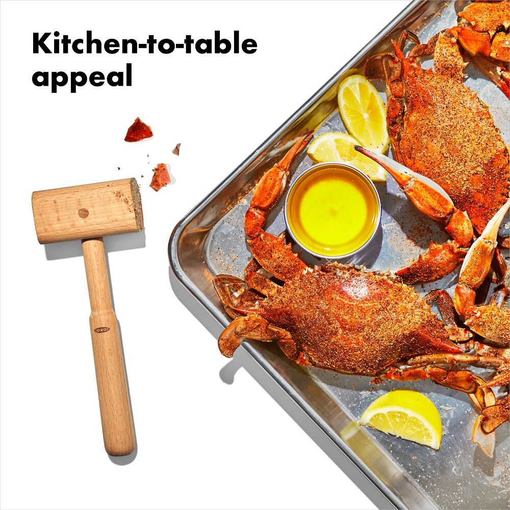 Wooden Seafood Mallet F5