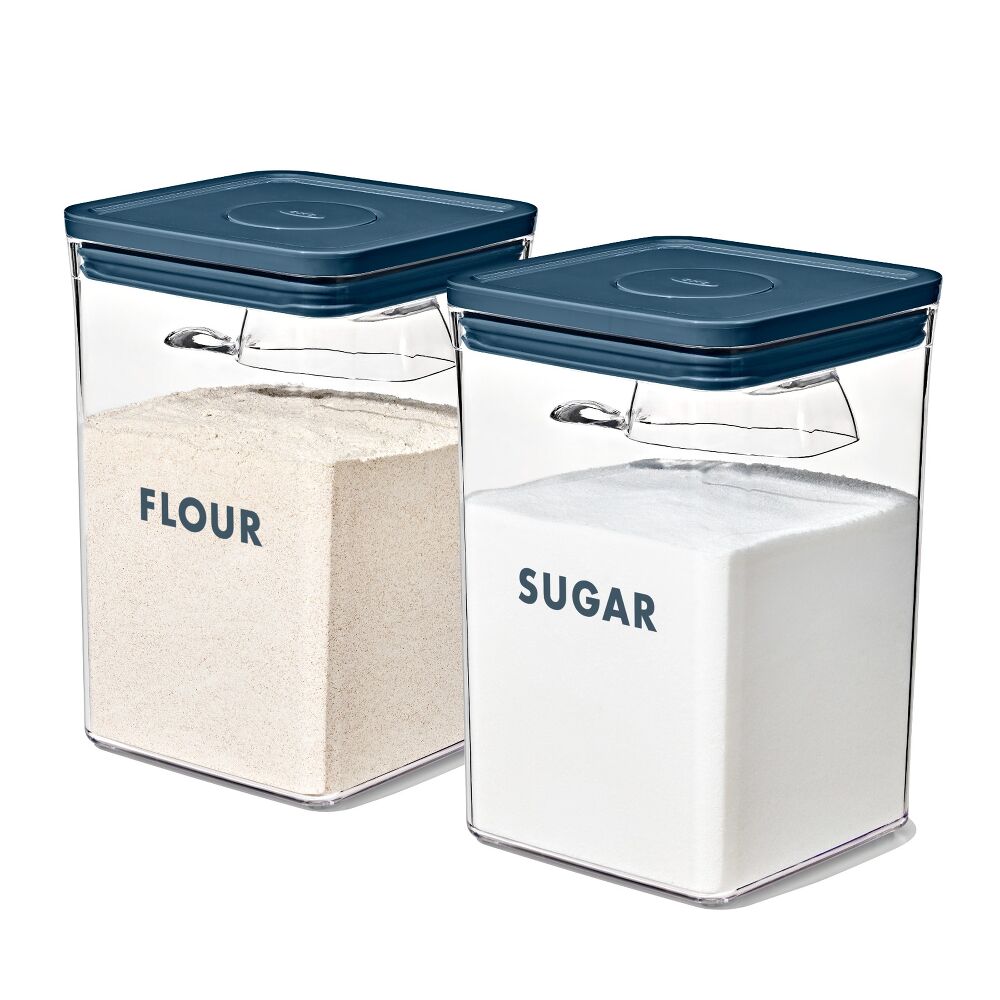 8-Piece Prelabeled Baking POP Container Set Z5