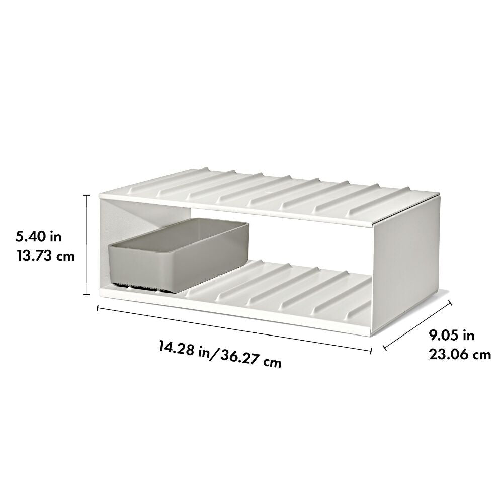 Water Bottle Organizer with Accessory Bin C6