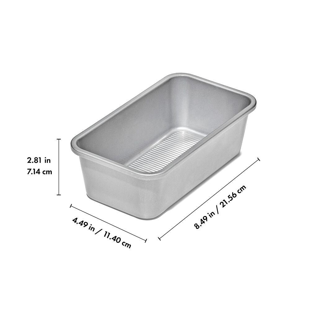 Non-Stick Pro Clear Coated 1lb Loaf Pan A0