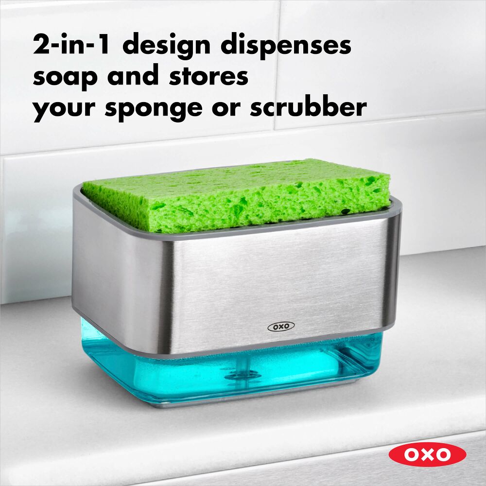 Soap Dispensing Sponge Holder D8