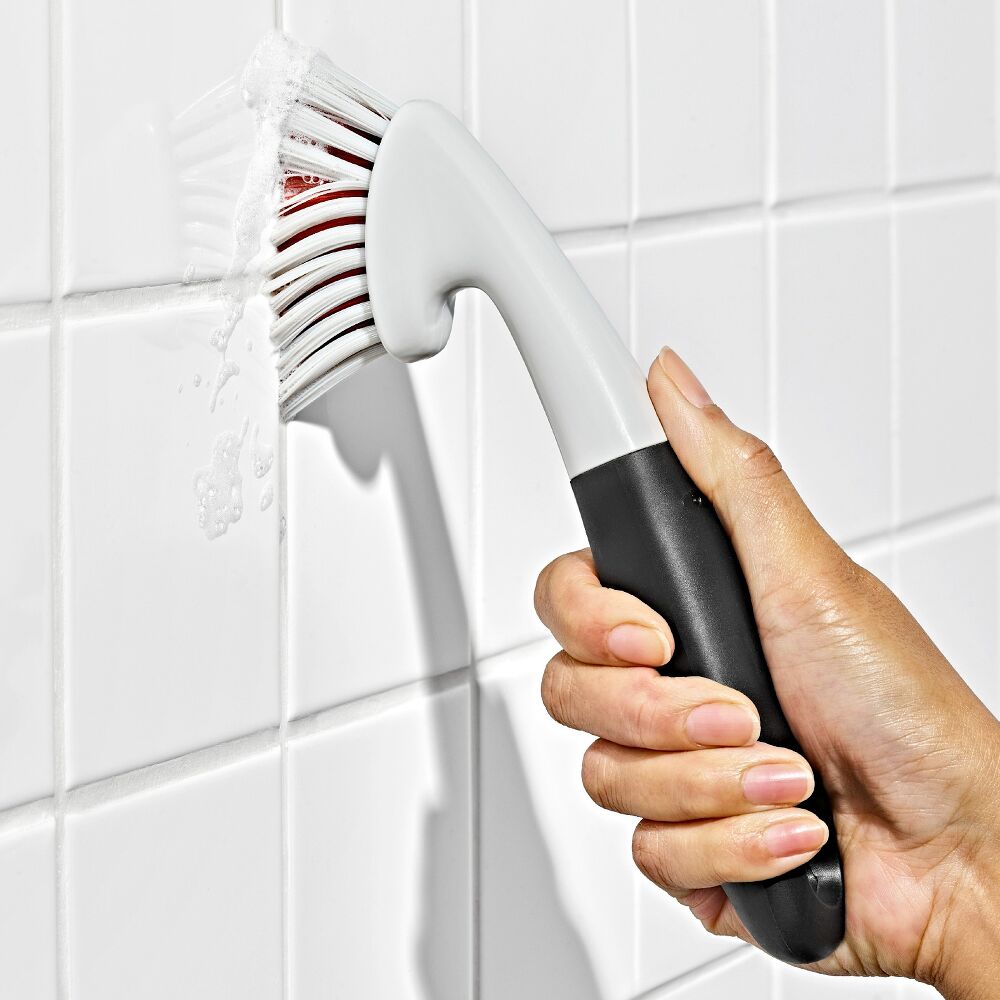 Grout Brush & Heavy Duty Scrub Brush Combo Set Q6