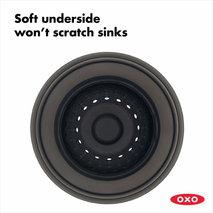 2-in-1 Silicone Sink Strainer with Stopper O7