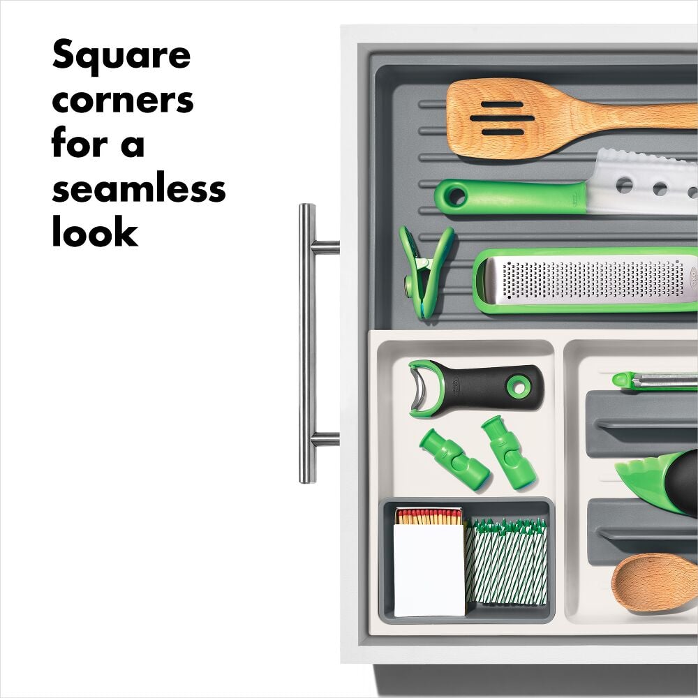 Large Expandable Kitchen Tool Drawer Organizer B0