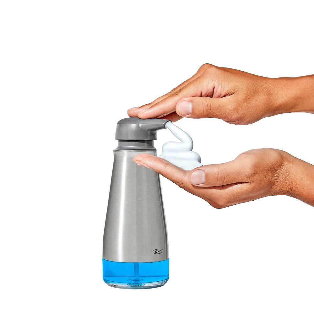Stainless Steel Foaming Soap Dispenser V8