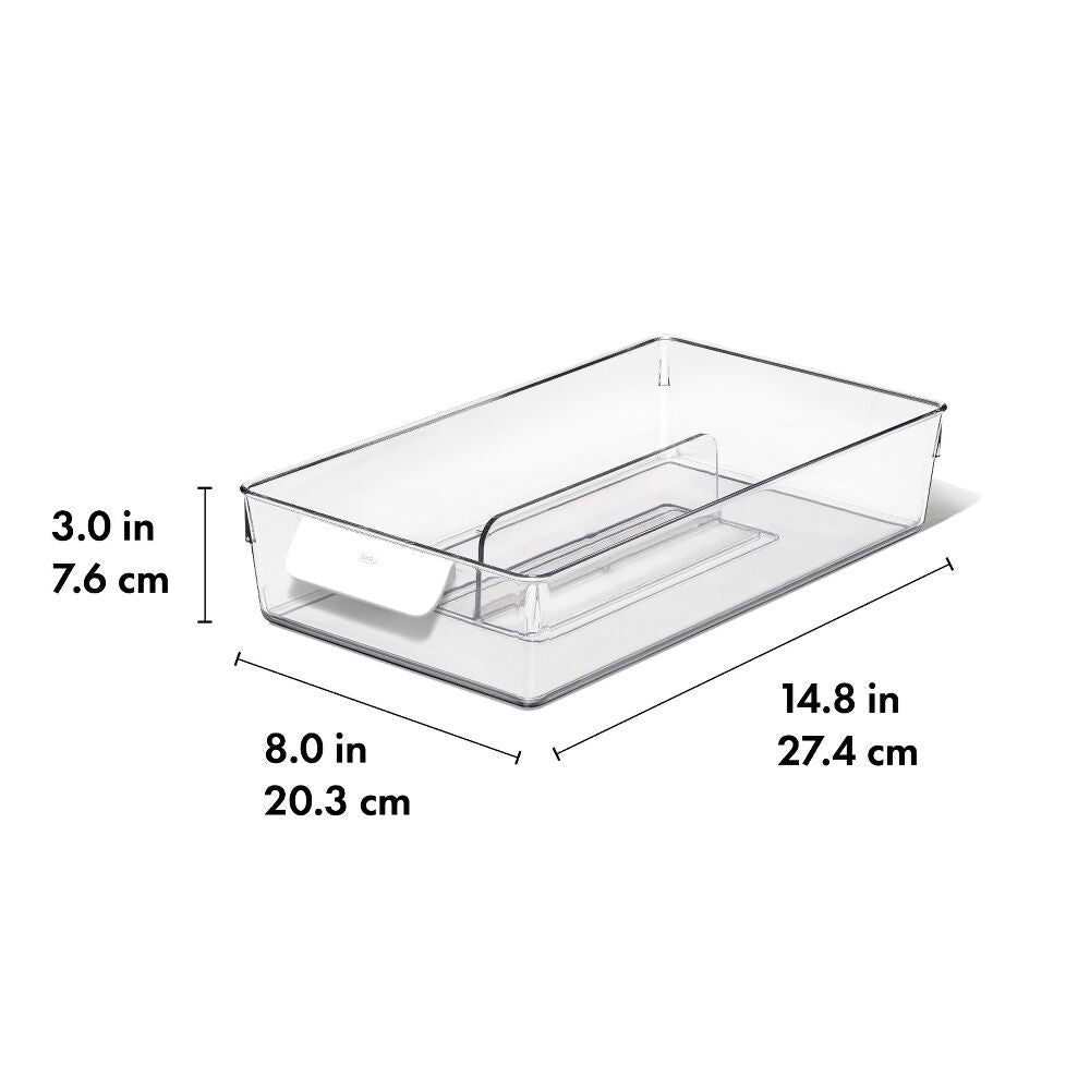 Adjustable Refrigerator Storage Bin Z5