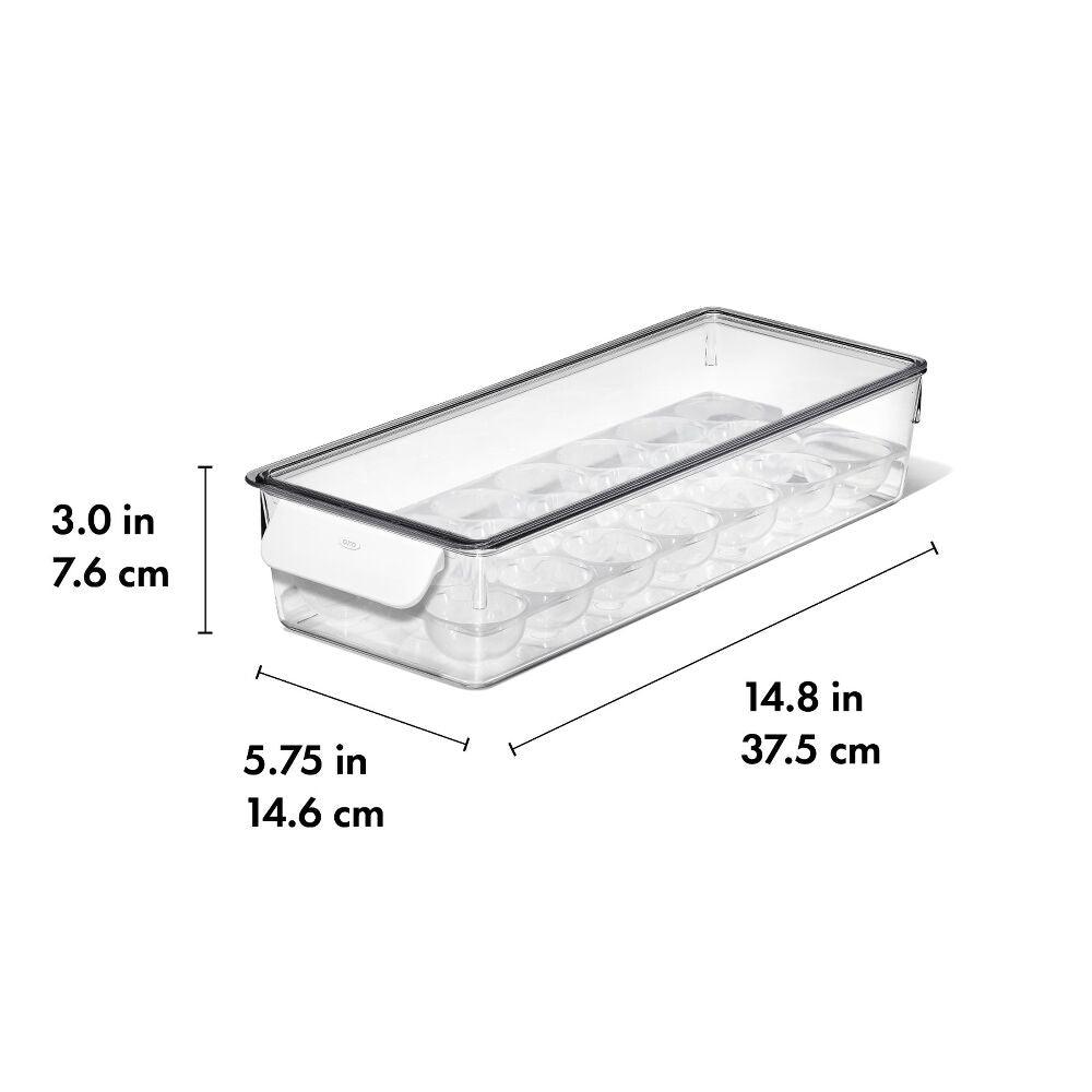 Refrigerator Egg Bin With Removable Tray B6
