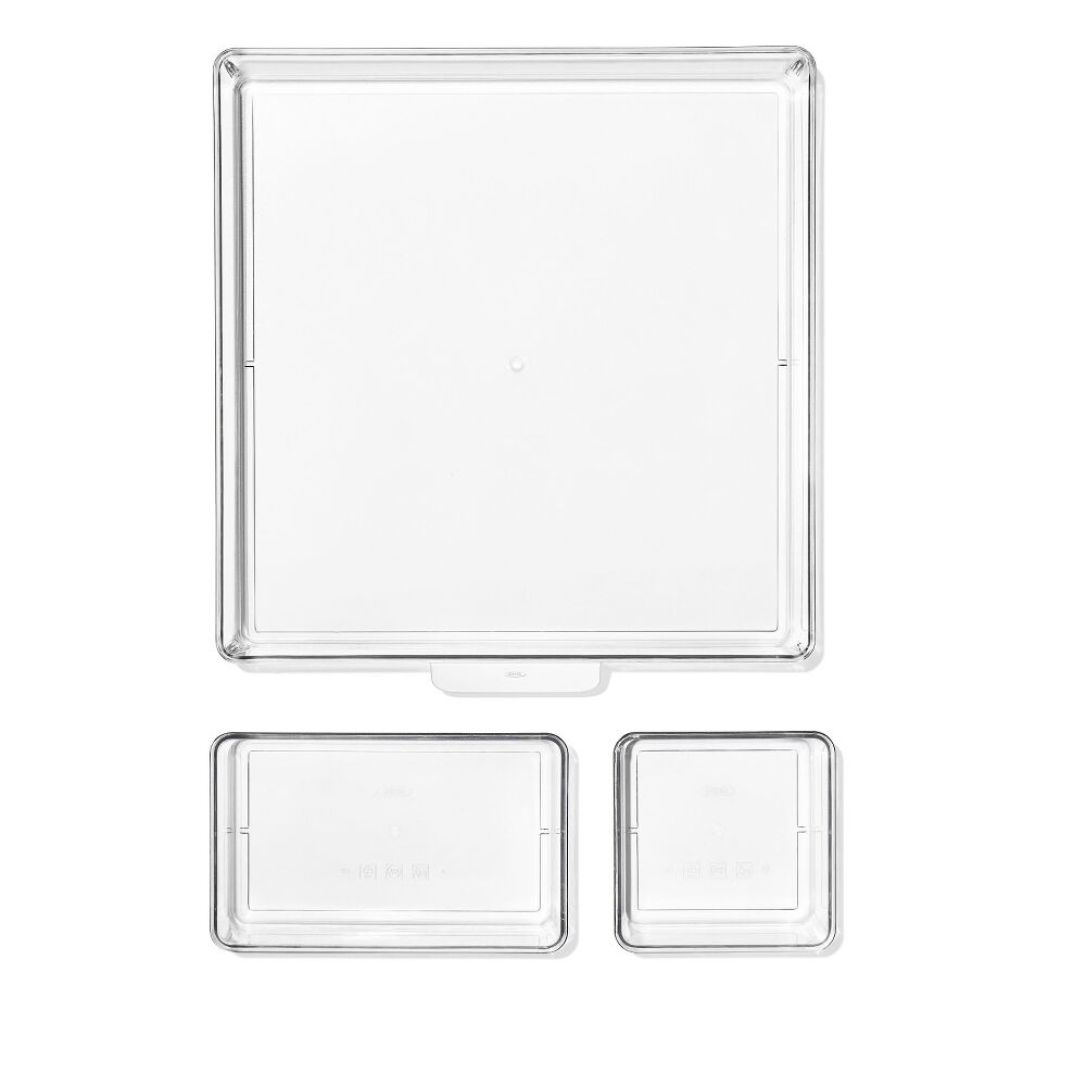 3-piece Refrigerator Tray Set A0