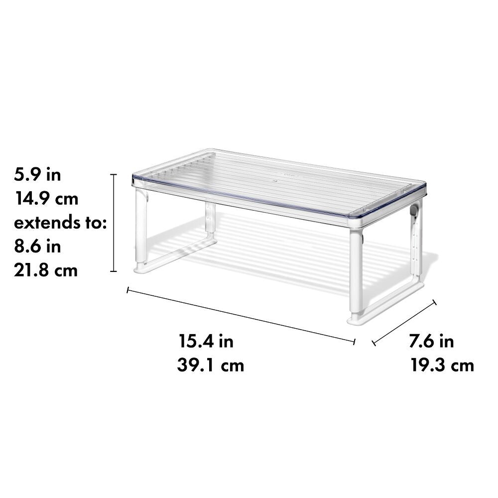 Adjustable Refrigerator Shelf Riser J1