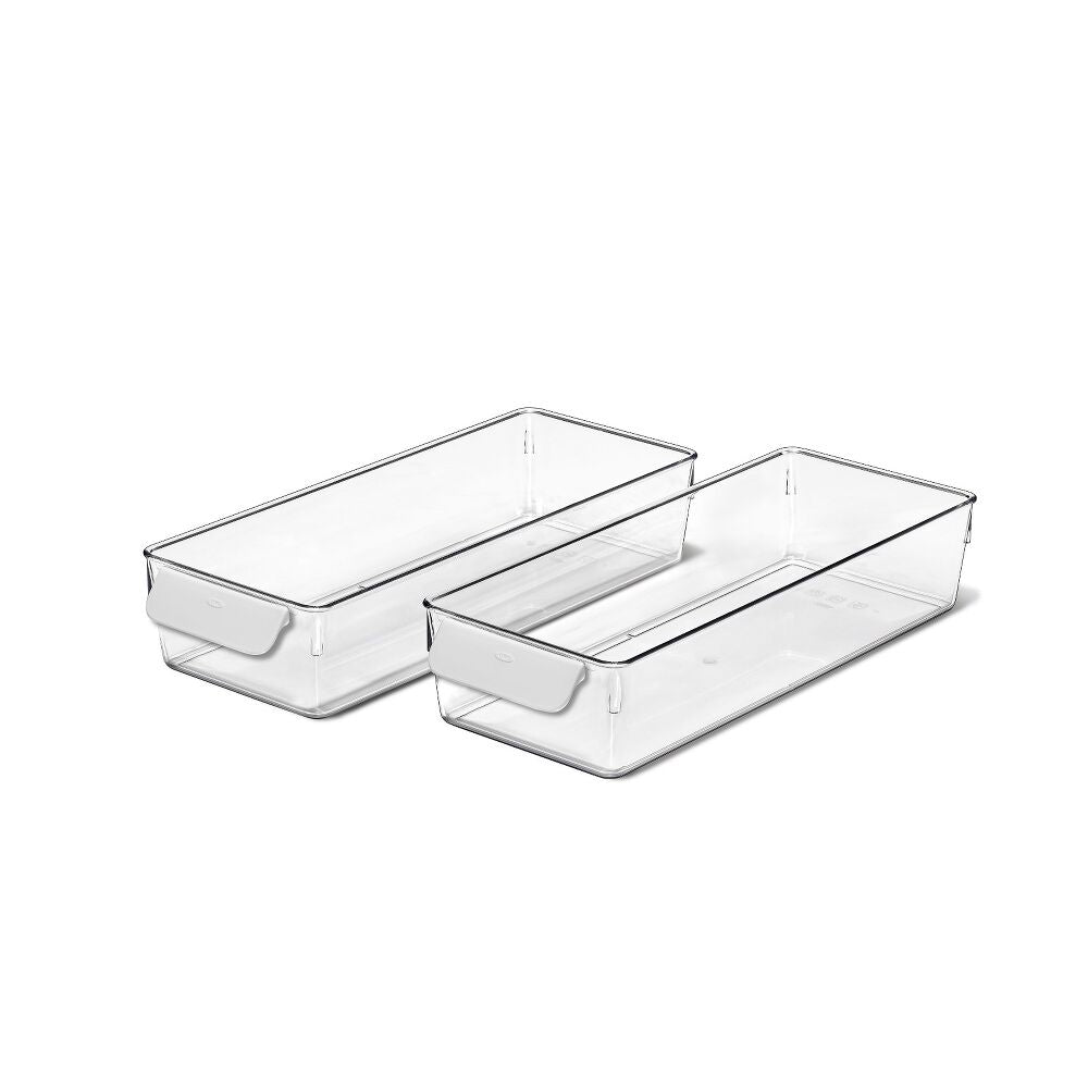 4 Piece Refrigerator Storage Bin Starter Set Q8