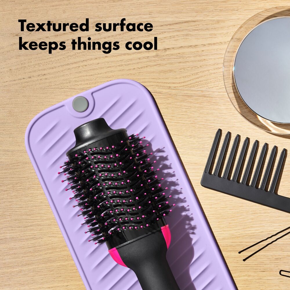 Hot Styling Tool Mat - Lavender D4
