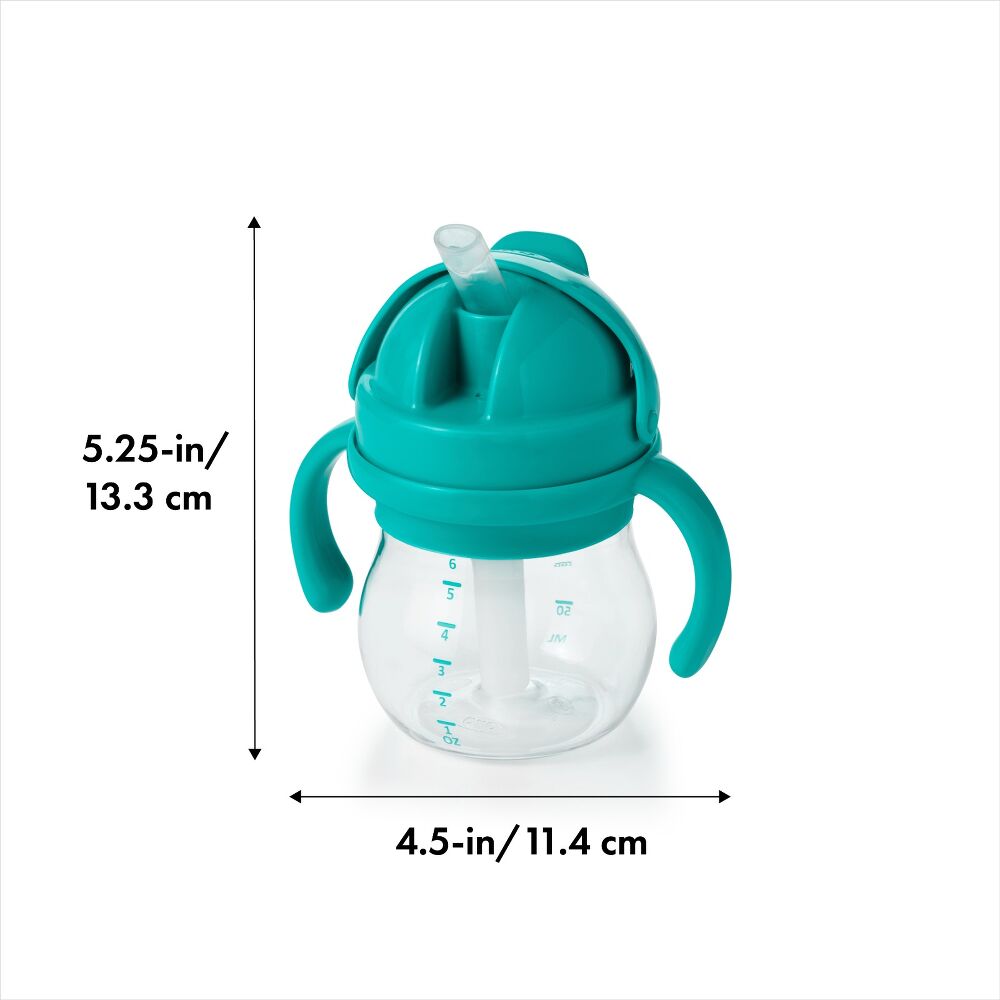 Transitions 6 Oz Straw Cup With Removable Handles T9