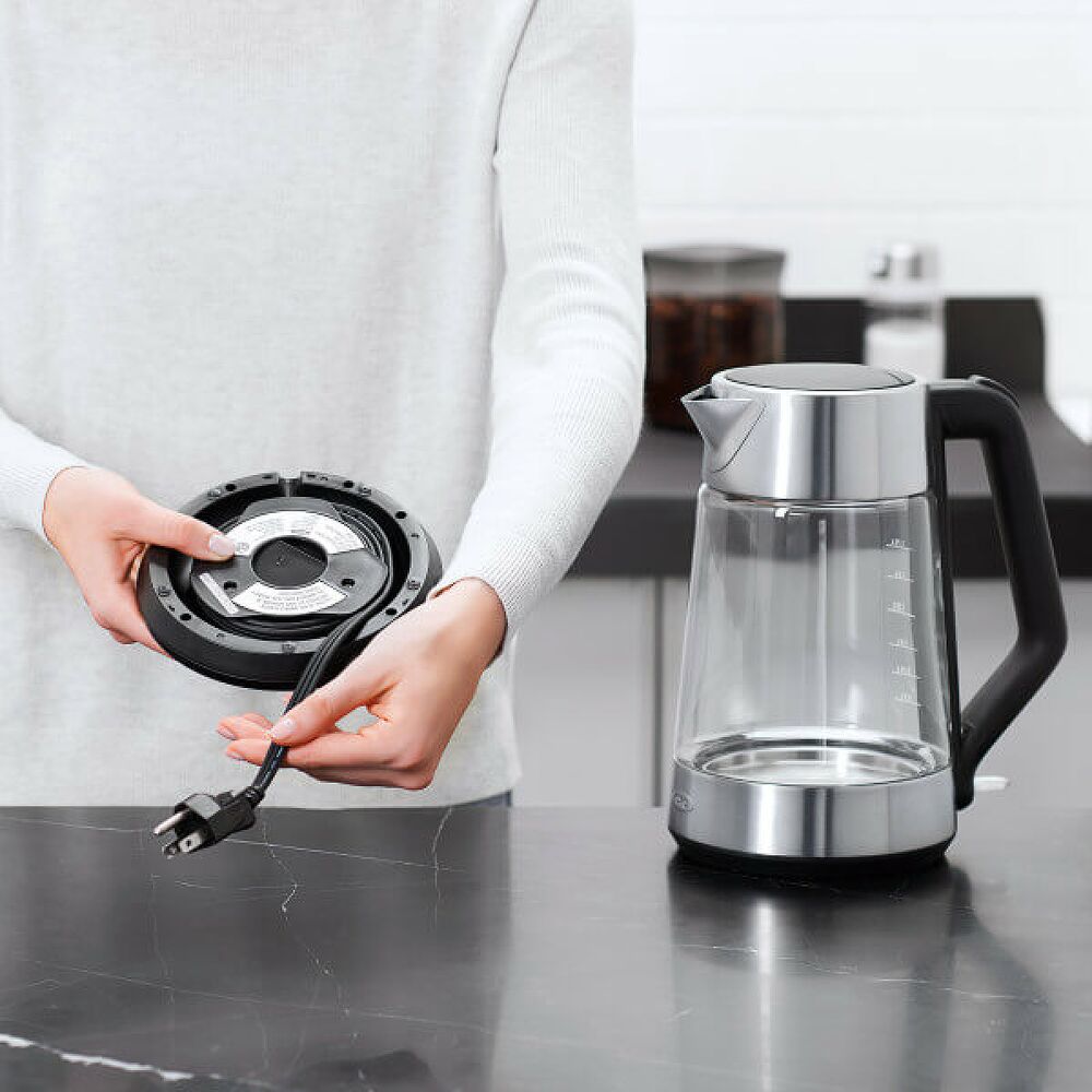 Cordless Glass Electric Kettle V8
