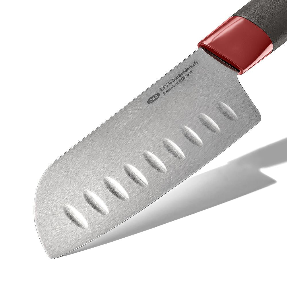 OXO Outdoor 5.5in Santoku Knife with Locking Sheath J0